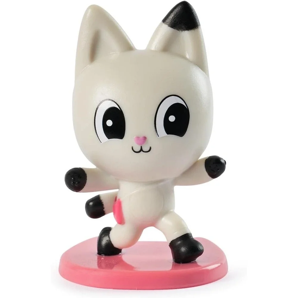 Gabby's Dollhouse 4 Mini Figures Set – Gabby, Mercat, Cakey Cat and Pandy Paws